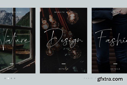 Paris Script Font