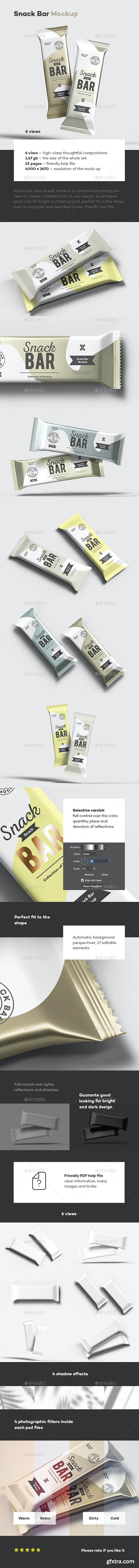 GraphicRiver - Snack Bar Mock-up 28226718