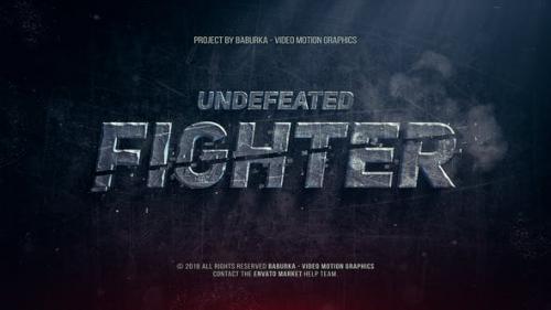 Videohive - Undefeated Fighter