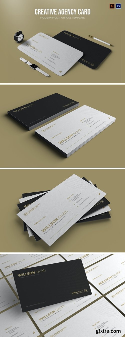 Creative Agency - Business Card