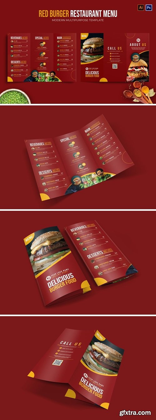 Red Burger - Restaurant Menu