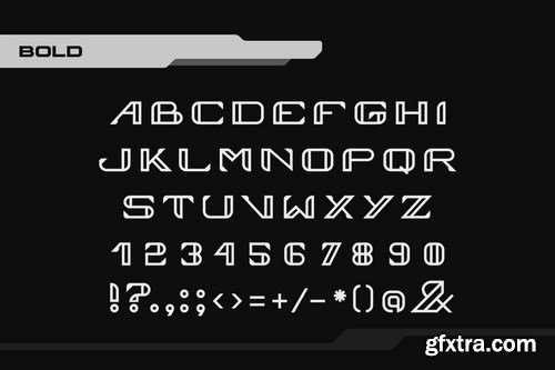 Vortex Technology Sci-fi Future Font