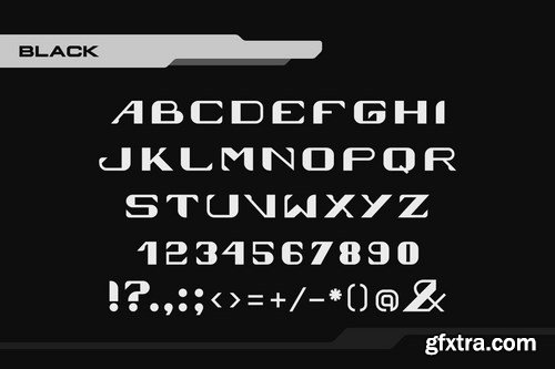 Vortex Technology Sci-fi Future Font