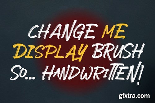 Button Grinder - Display Handwritten Font