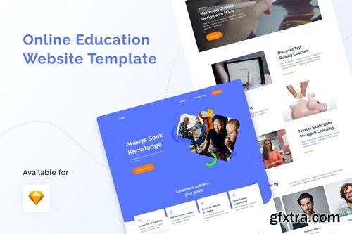 Online Education Website Template