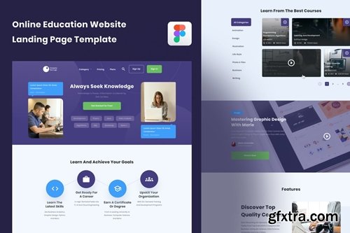 Online Education Website Template