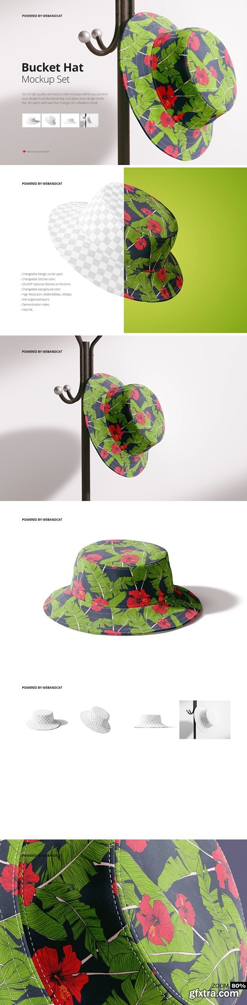 Bucket Hat Mockup