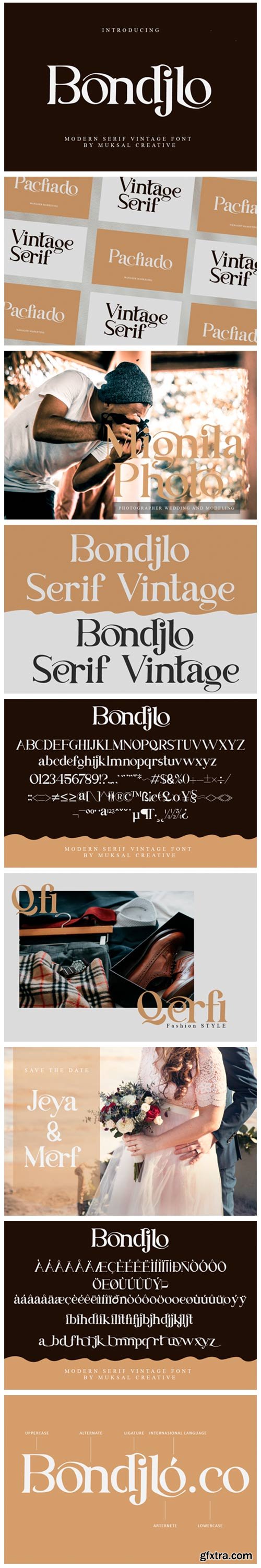 Bondjlo Font