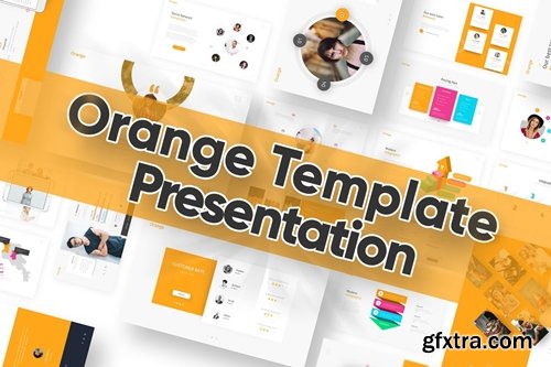 Orange Powerpoint Template