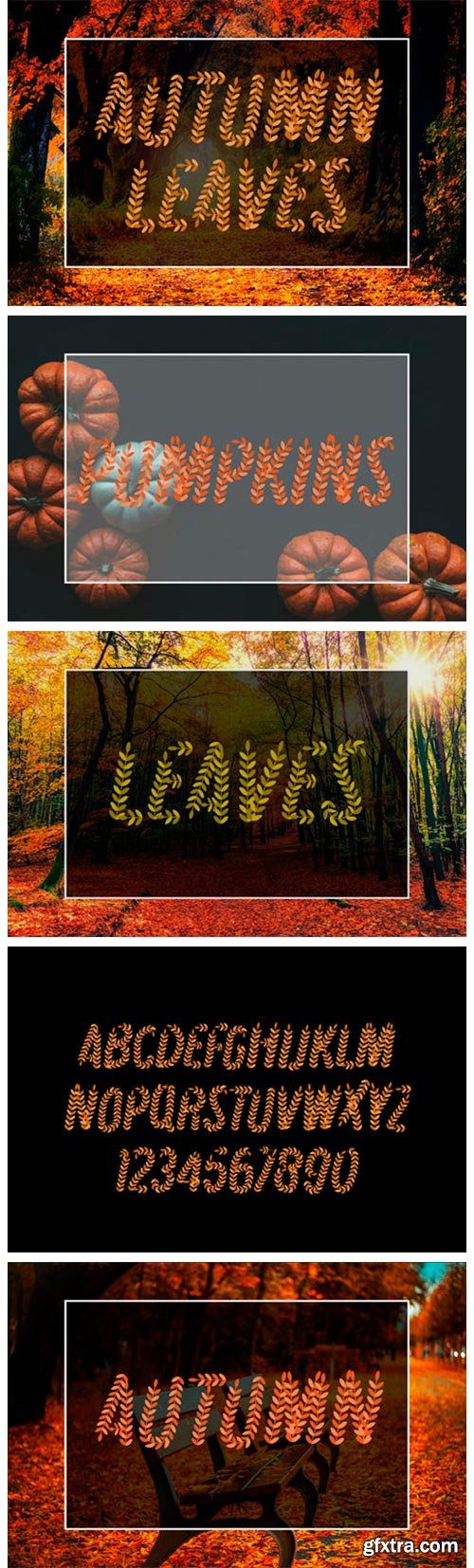 Autumn Leaves Font