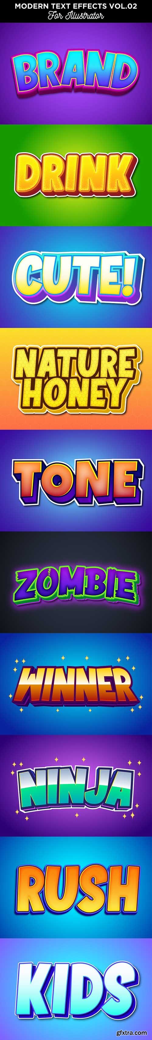 GraphicRiver - Cartoon Text Effect for Illustrator 28406677