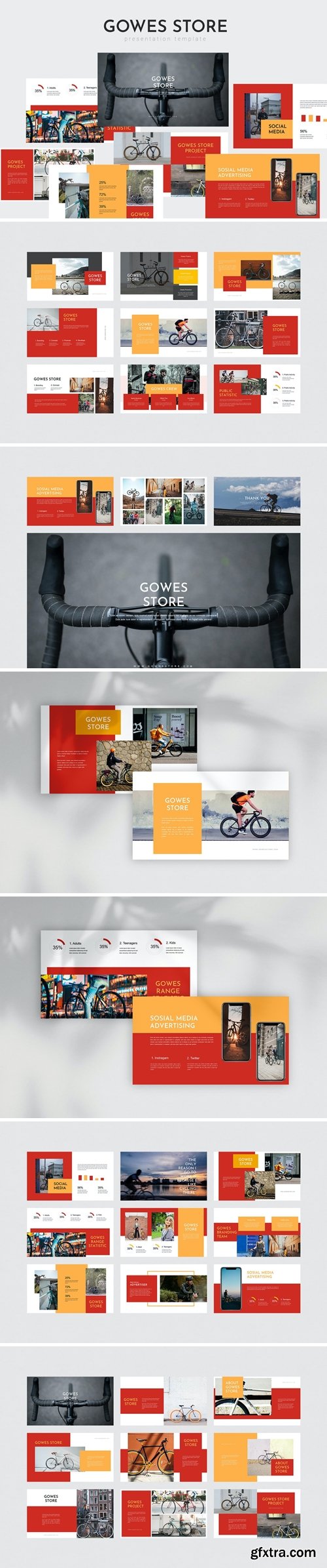 Gowes Store - Powerpoint Template