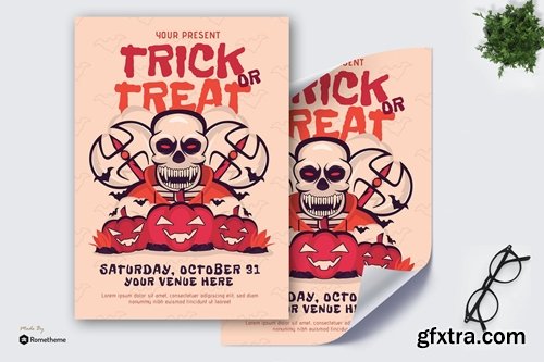 Trick or Treat Halloween - Poster GR