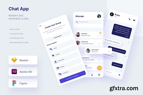 Mytemp - Chat App Ui Kits