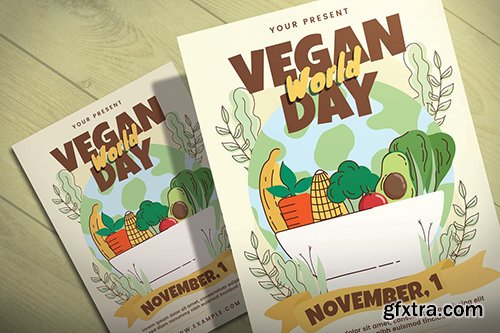 World Vegan Day - Flyer Template