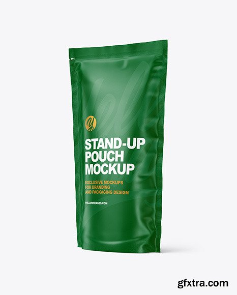 Paper Stand-up Pouch Mockup 67492