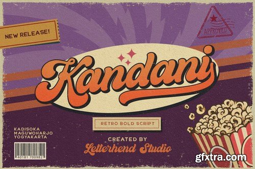 CM - Kandani - Retro Bold Script 5365974