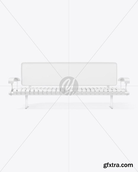 Advertising Bench Mockup 67584