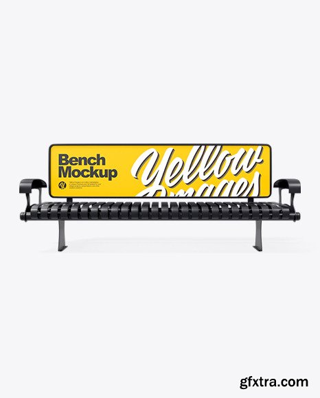 Advertising Bench Mockup 67584