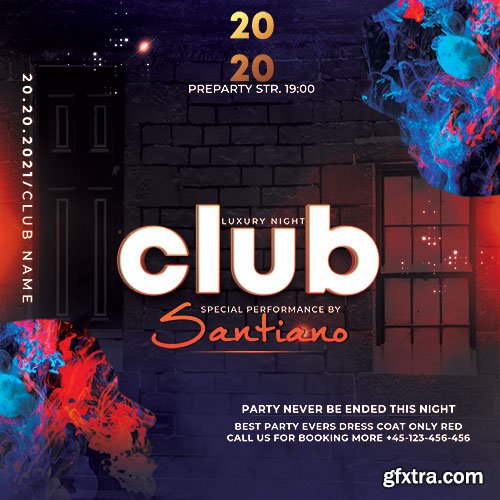 Luxury Club - Premium flyer psd template