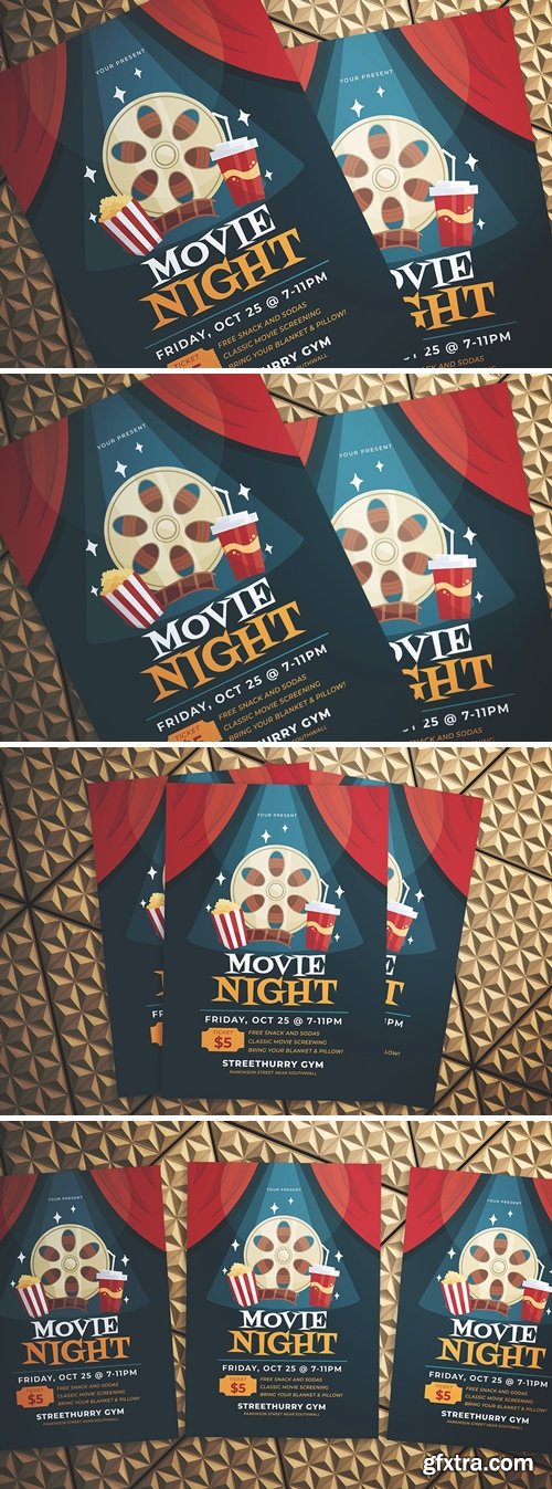 Movie Night Flyer