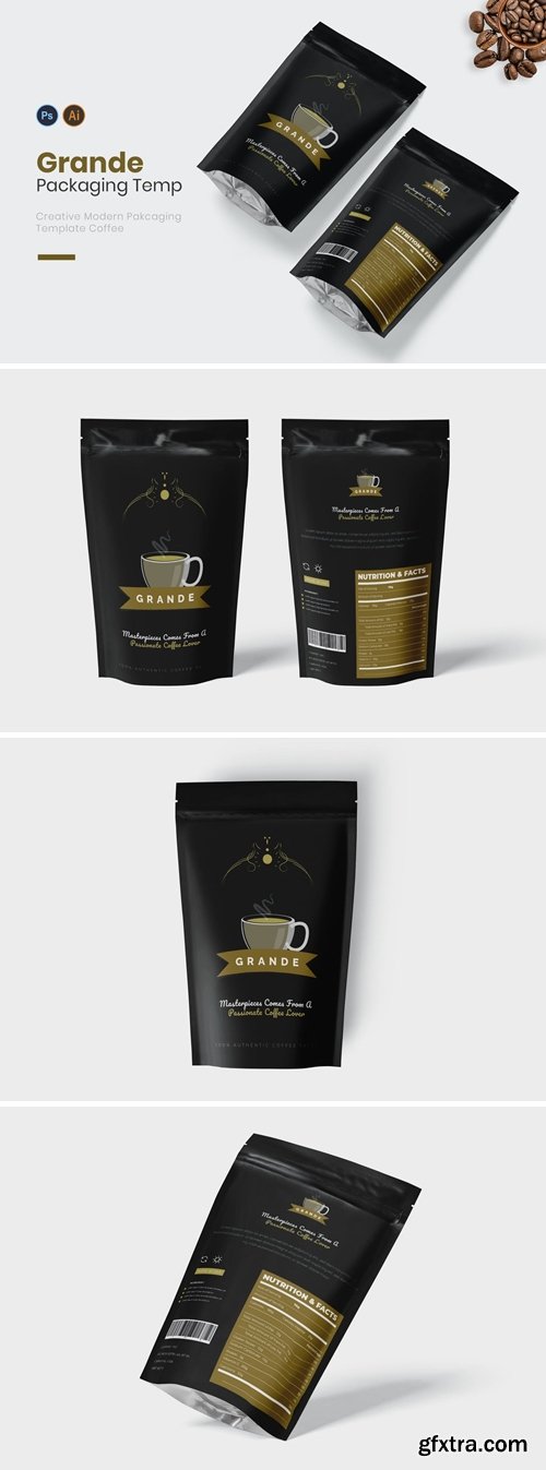 Coffee Grande Packaging