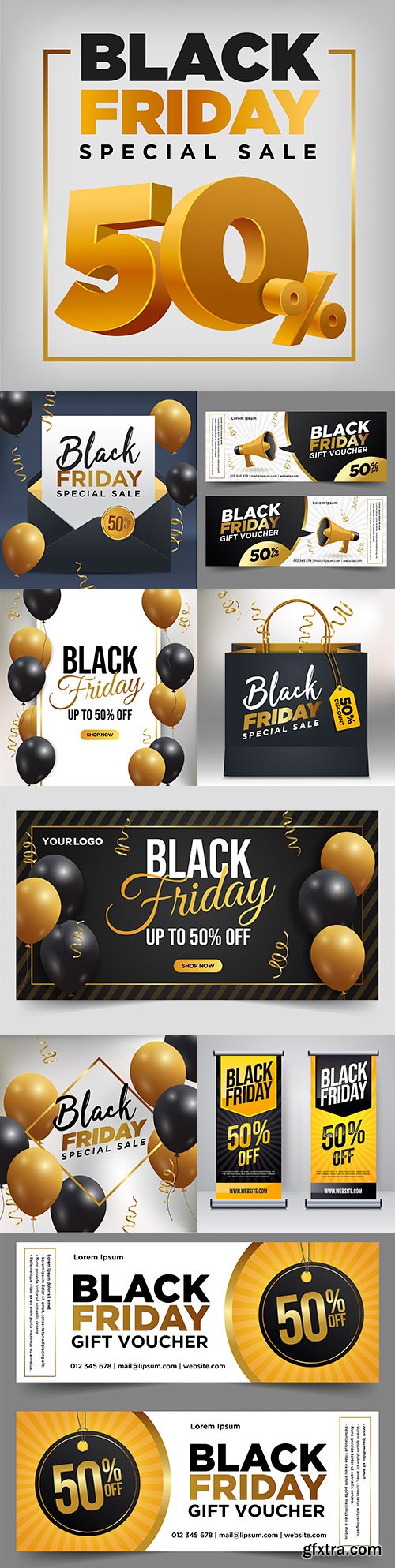 Black Friday and sale special design illustration 38
