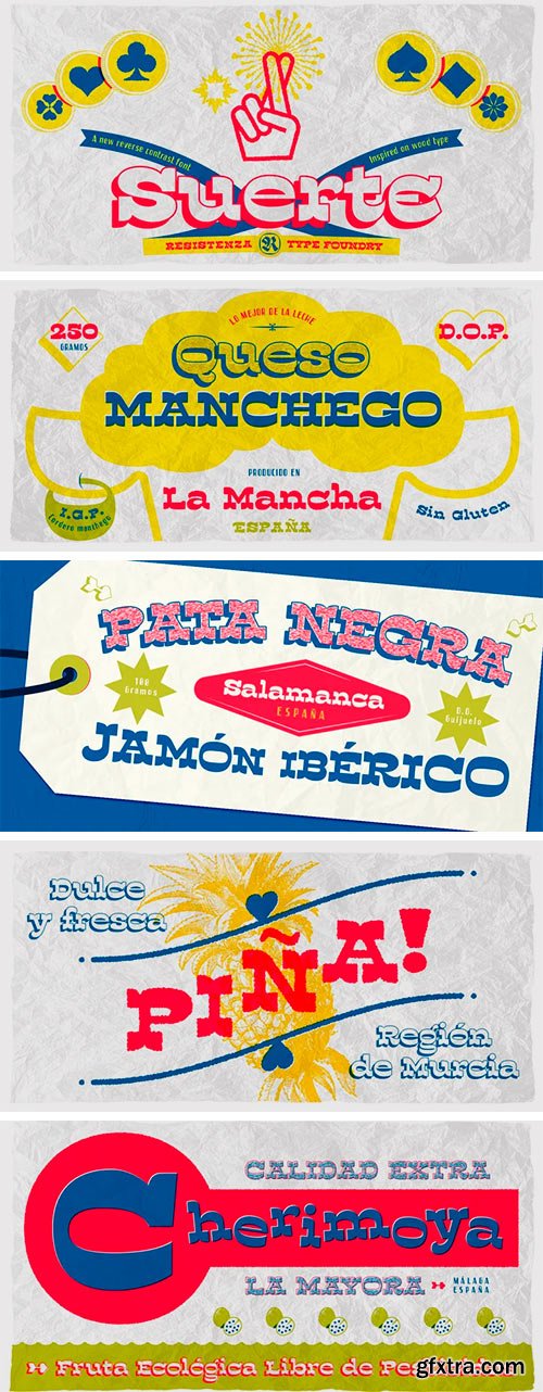 Suerte Font Family