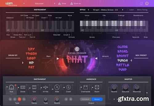 UJAM Virtual Drummer PHAT v2.1.0-R2R