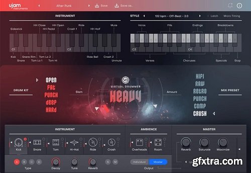 UJAM Virtual Drummer HEAVY v2.0.1-R2R