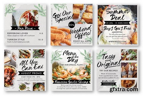 Videohive - Modern Food Menu Instagram Stories - 28331308