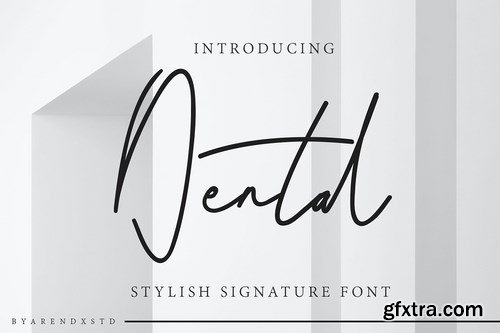 Dental Signature Font