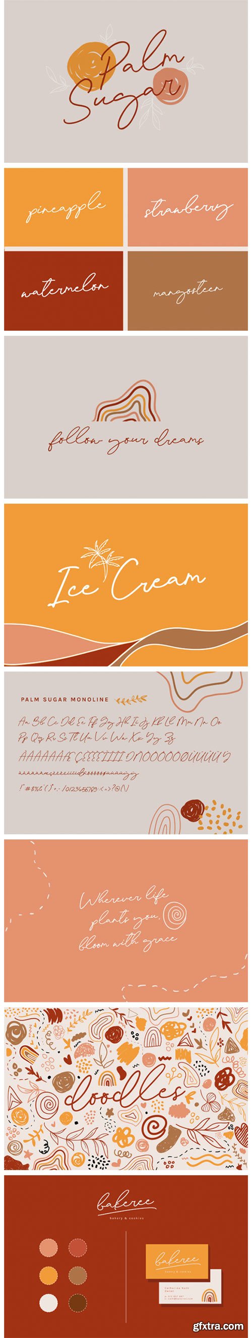 Palm Sugar Font