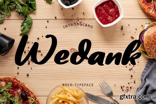 Wedank Bold Typeface