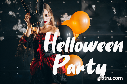 Spoky Helloween Bold Typeface