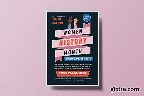 Women's History Month Flyer