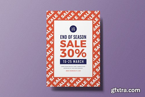 End of Season Sale Flyer