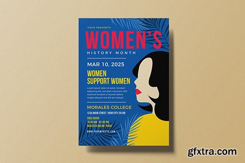 Women's History Month Flyer