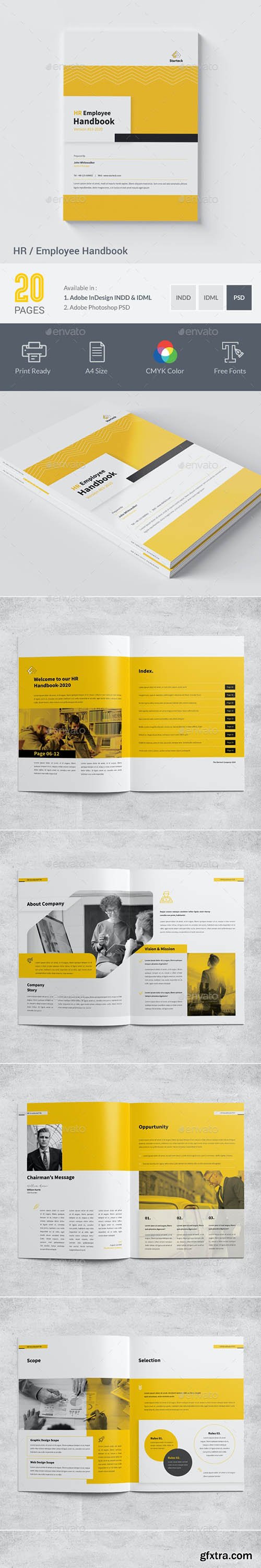 GraphicRiver - HR / Employee Handbook 27837441