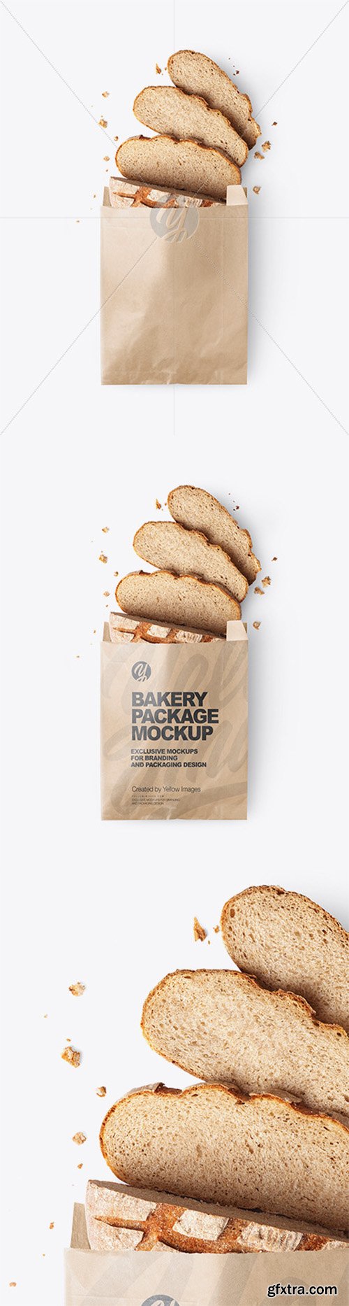 Download Kraft Paper Bakery Bag Mockup 66104 » GFxtra
