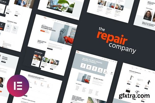 ThemeForest - Renovirta v1.0 - Plumbing & Repair Elementor Template Kit - 28209169