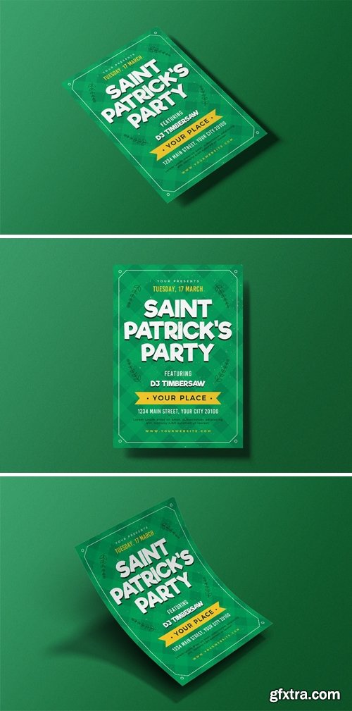 St. Patrick\'s Party Flyer