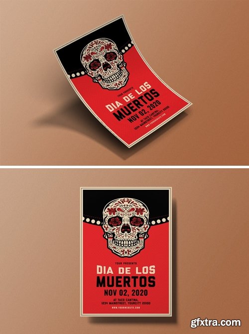 Dia De Los Muertos Flyer