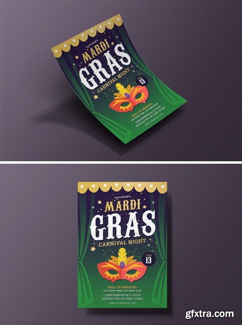 Mardi Gras Flyer