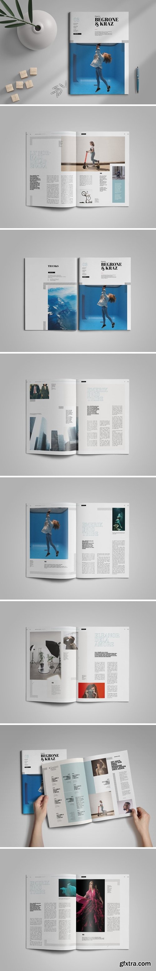 Begrone & kraz | Magazine Template