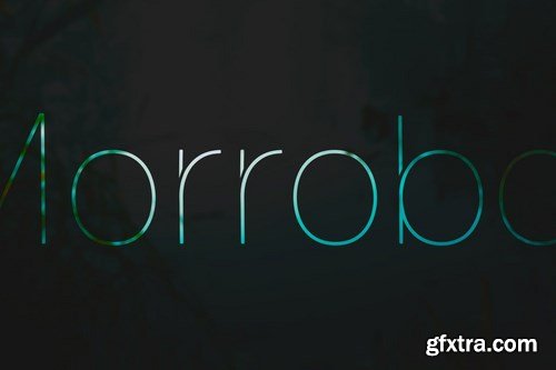 Morrobay Unique Typeface with Web-fonts