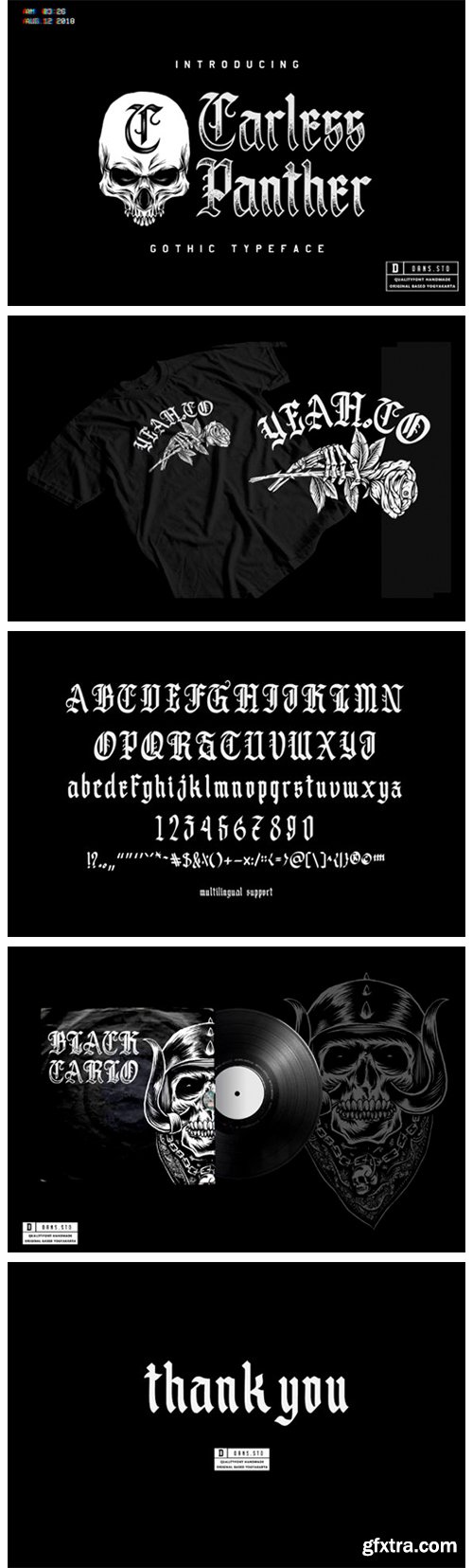 Carless Panther Font