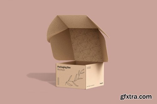 Mailer Box Packaging Mockups