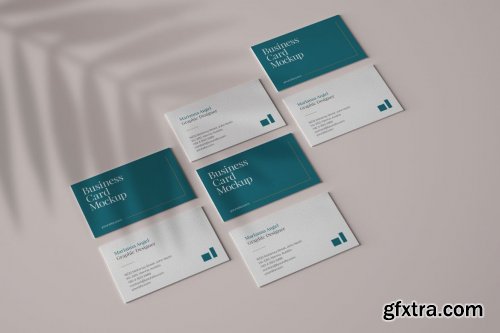 Elegant Business Card Mockup Set