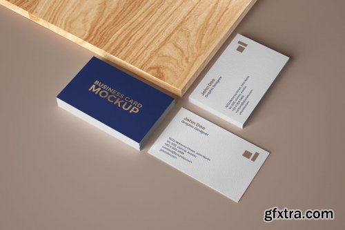 Elegant Business Card Mockup Set